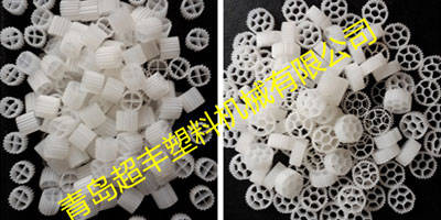 專業(yè)環(huán)保污水處理生物填料設備流化床填料(懸浮生物填料）生產(chǎn)線一出六