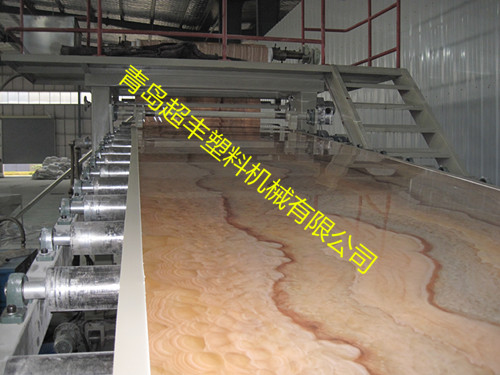 PVC仿大理石裝飾板設備生產線 PVC仿大理石裝飾板設備生產線